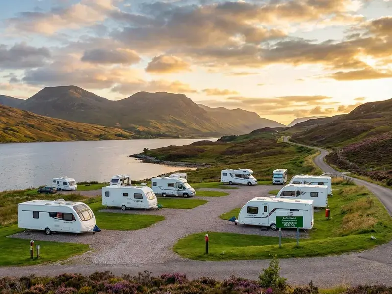 Altnaharra Caravan Club Site