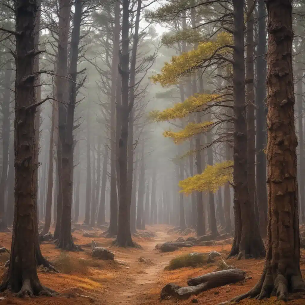 Autumn in the Ancient Pine Forests