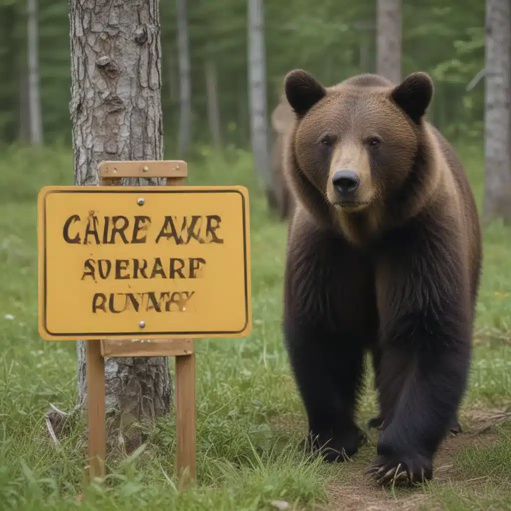 Be Bear Aware: Camping Safely in Bear Country