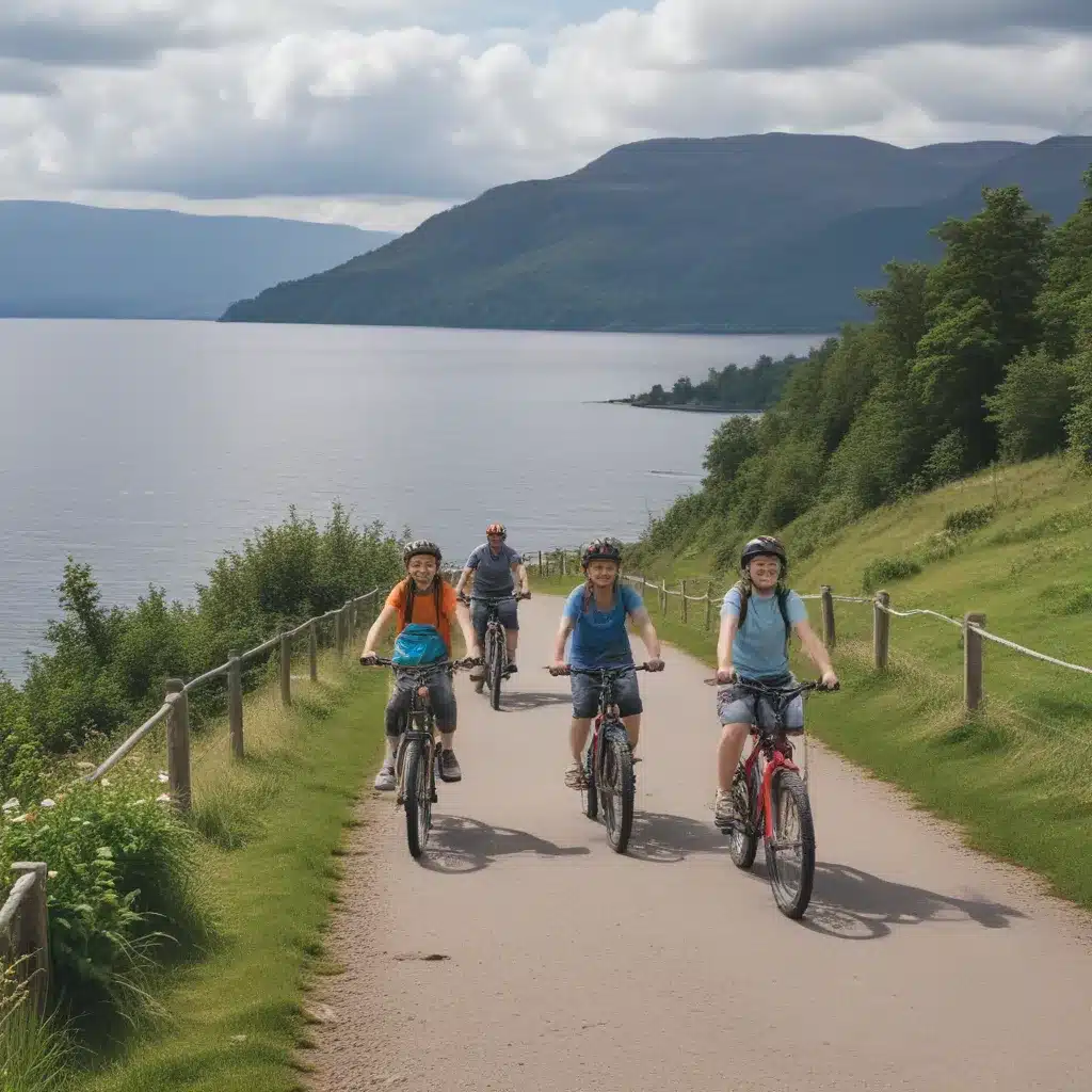 Bike Around Loch Ness as a Family