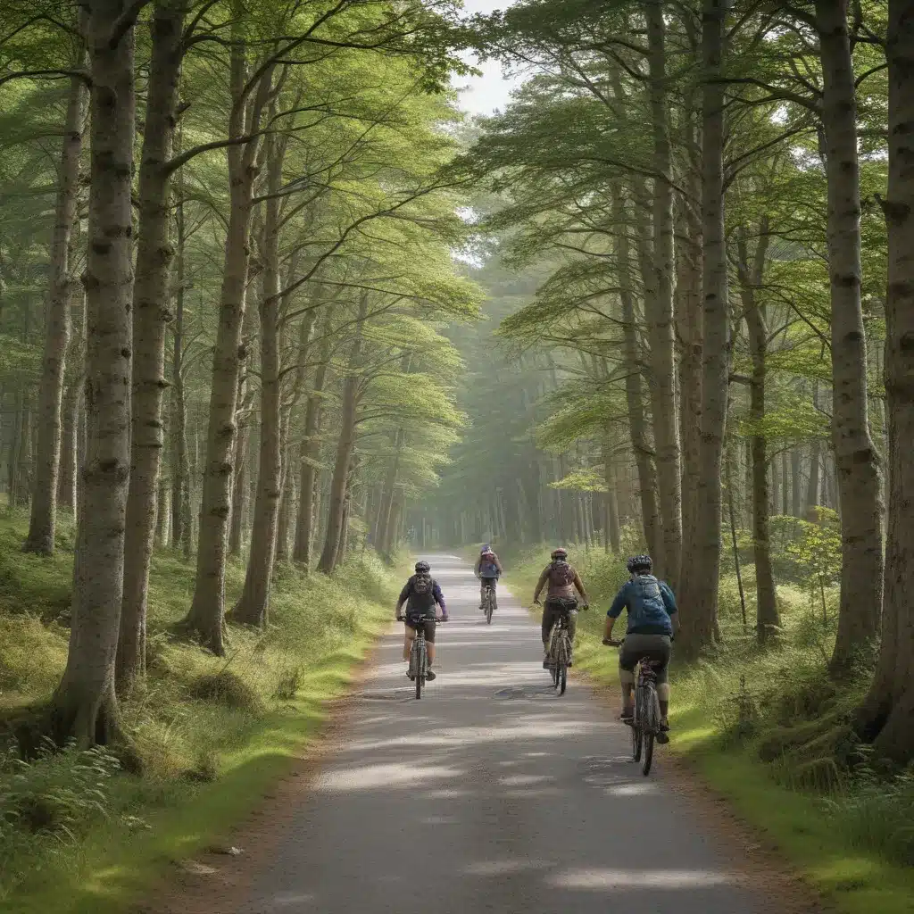 Bike Through Gorgeous Glens and Forests