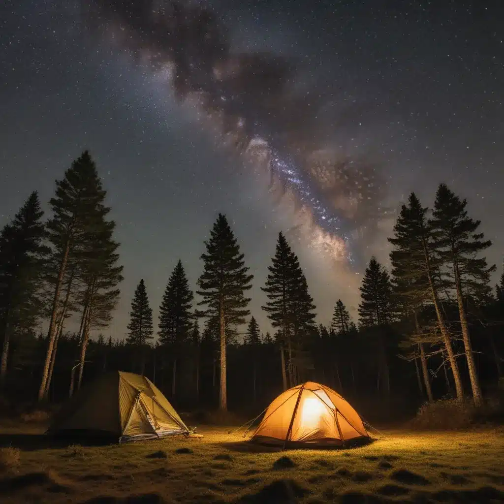 Camp Under the Stars in Scotlands Wilderness