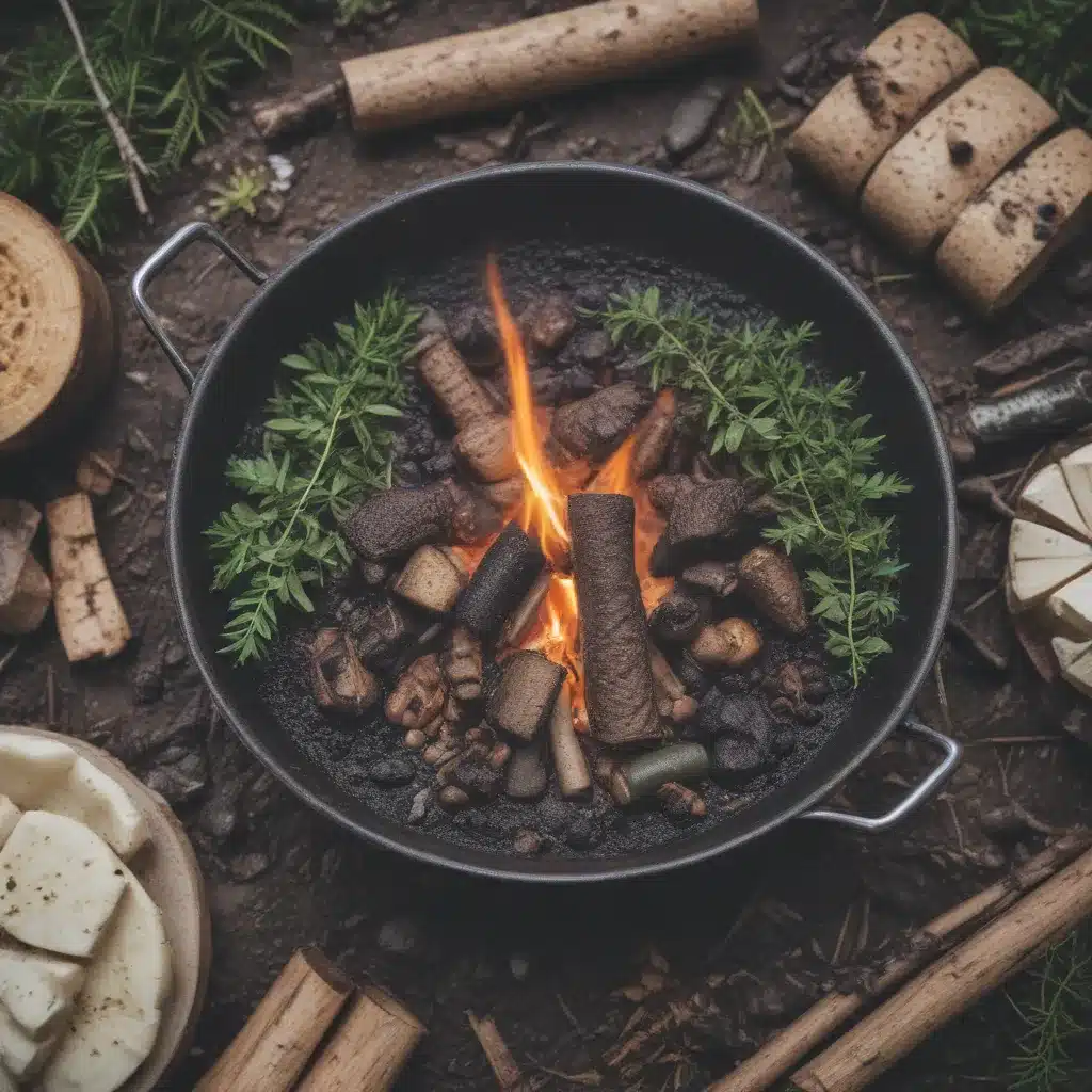 Campfire Cooking: Recipes with Foraged Foods