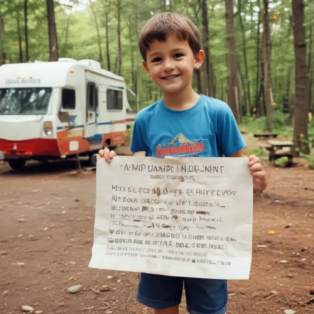 Campground Scavenger Hunts: Old School Fun for Kids