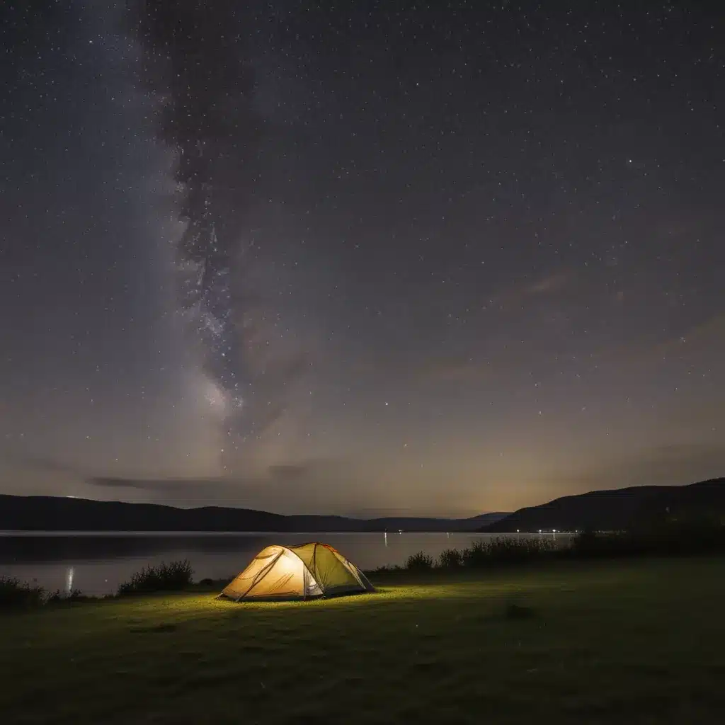 Camping Under the Stars at Loch Ness Shores