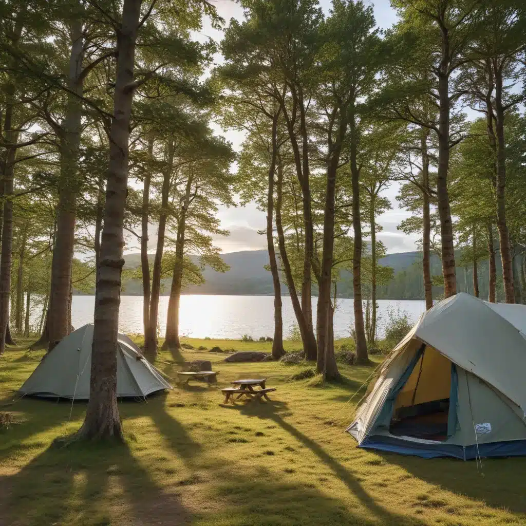 Camping under Canvas at Loch Ness Shores