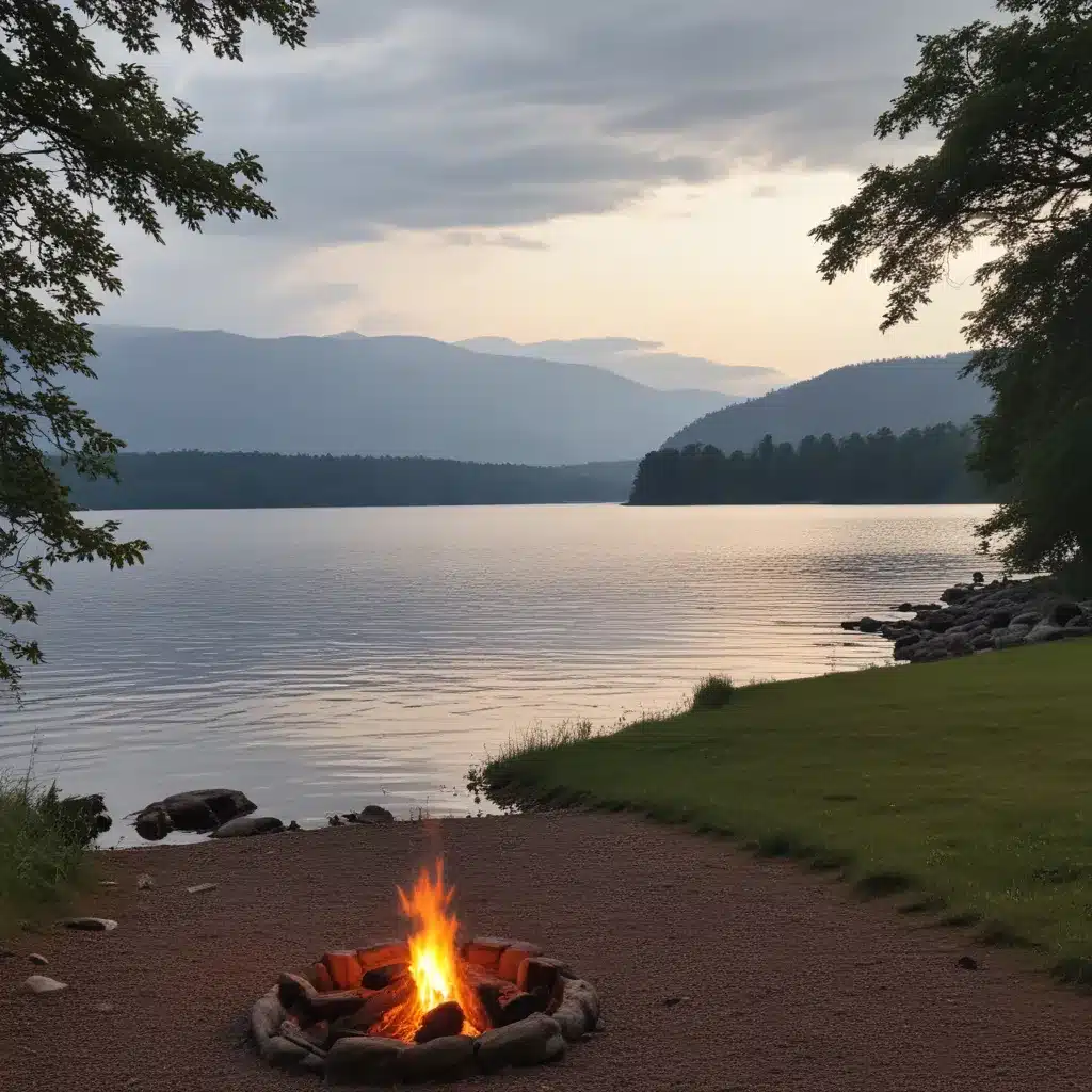 Camping with Kids at Loch Ness Shores