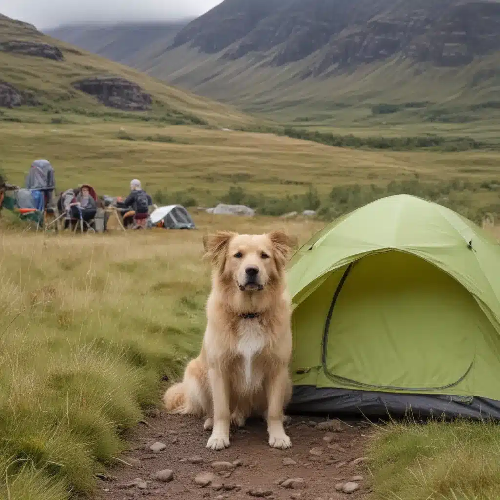 Camping with Pets in the Scottish Highlands