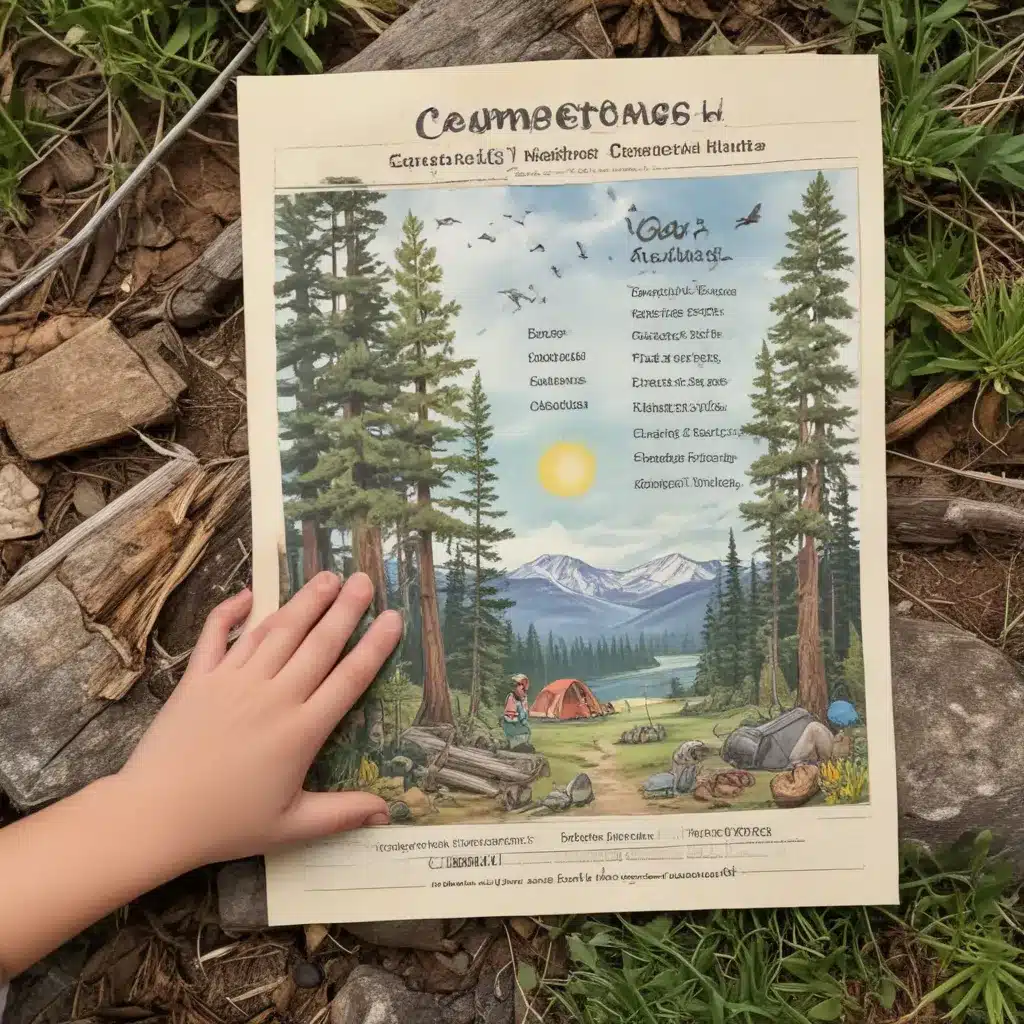 Campsite Scavenger Hunts: Educational Nature Activities for Kids