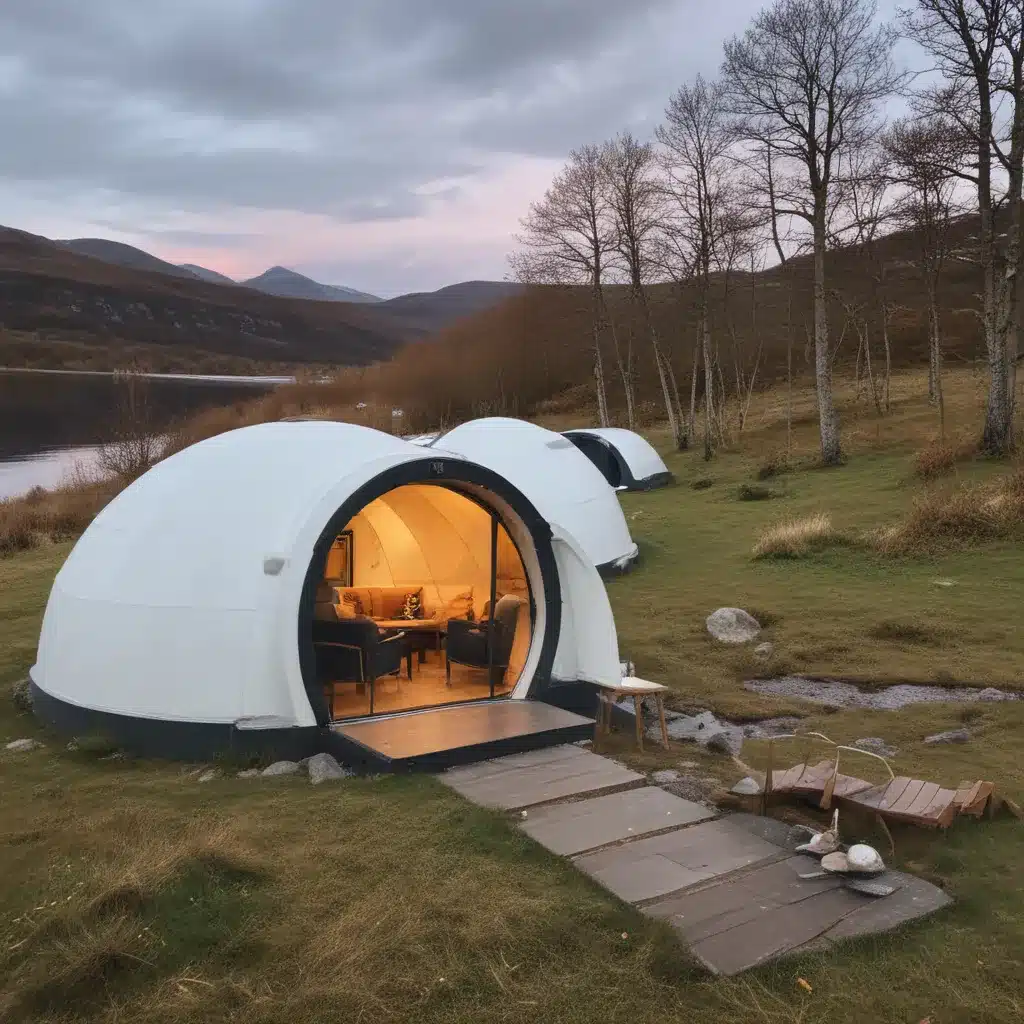 Cosy Up In Our Igloo Pods By The Loch