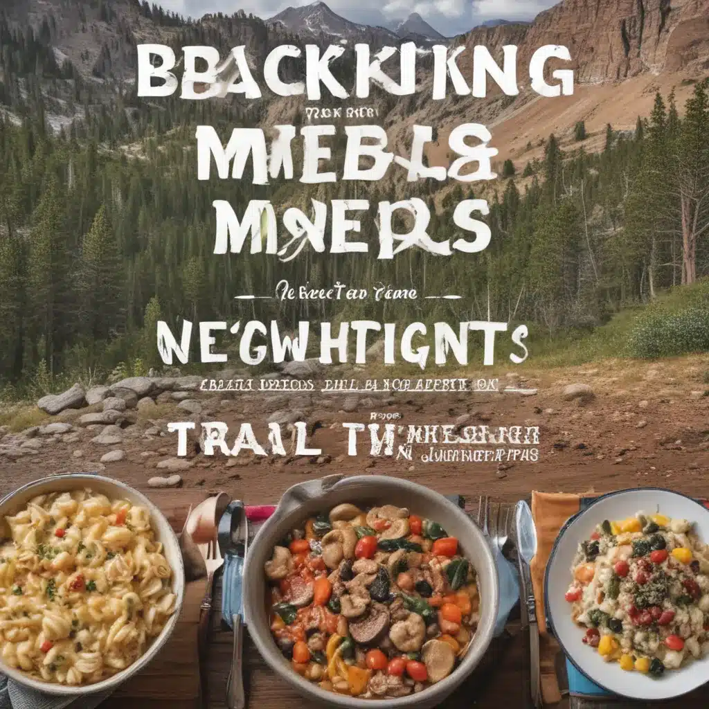 Easy Backpacking Meals: Lightweight Recipes for the Trail