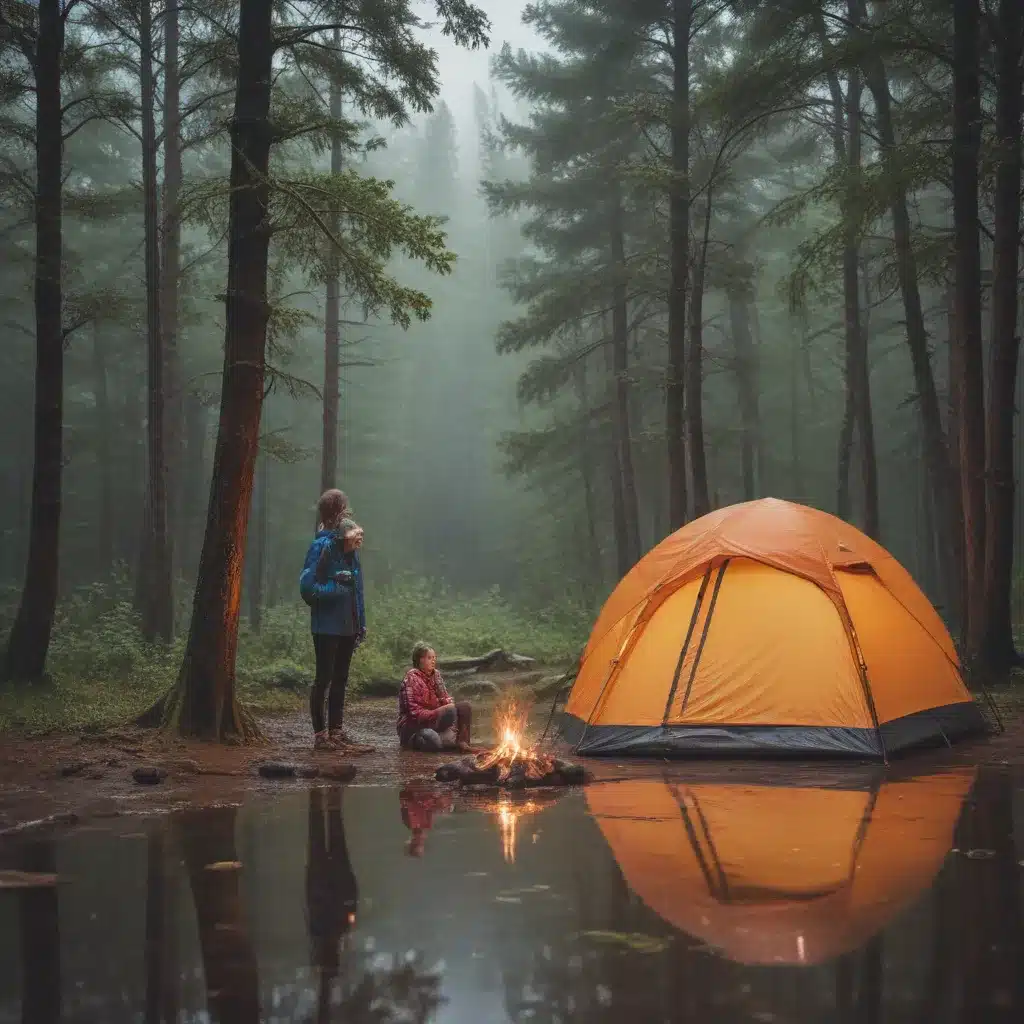 Fun Things to Do on Rainy Camping Days