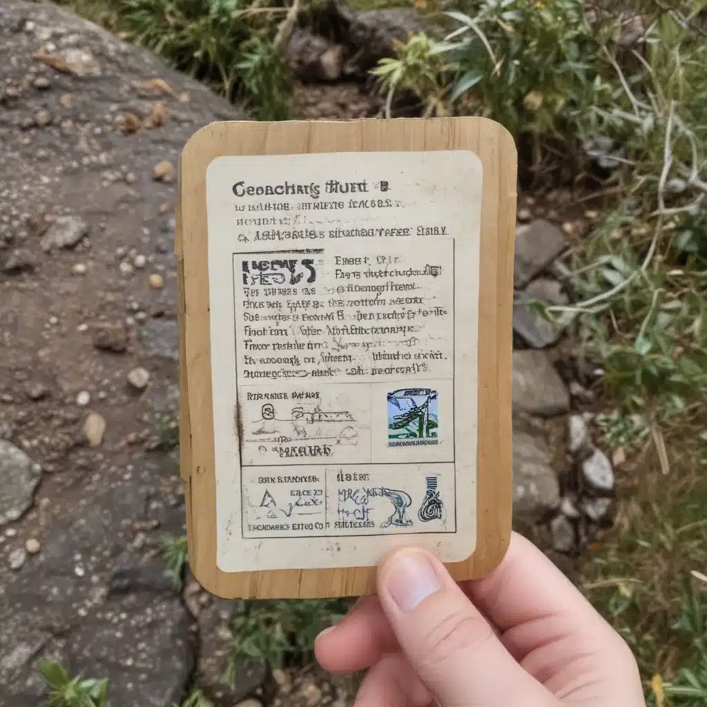 Geocaching Treasure Hunt Adventure around Loch Ness