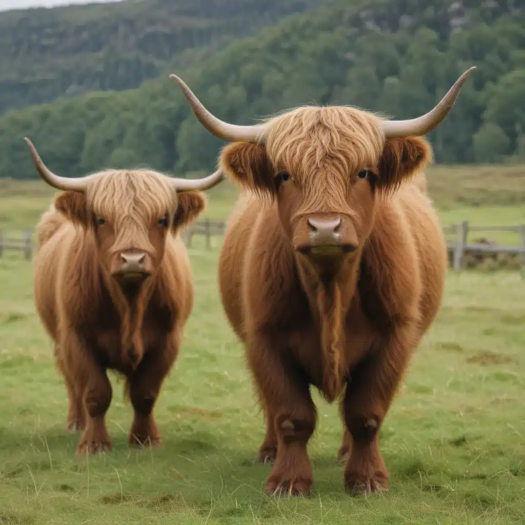 Get Up Close With Highland Cattle Near Loch Ness