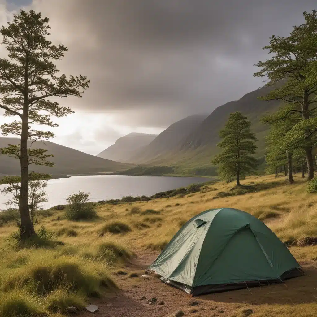 Go Green While Camping in the Scottish Highlands