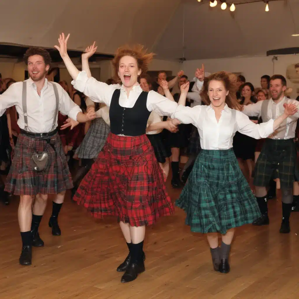 Have a Highland Fling Ceilidh Dance Party