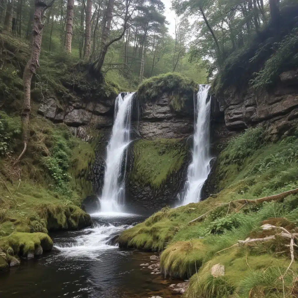 Hidden Waterfalls Near Loch Ness