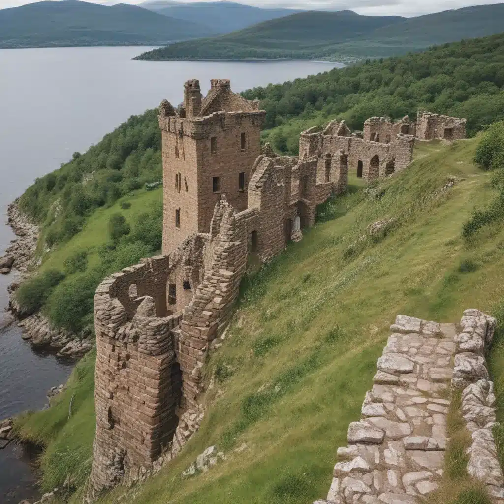 Hike the Trails Around Urquhart Castle Ruins