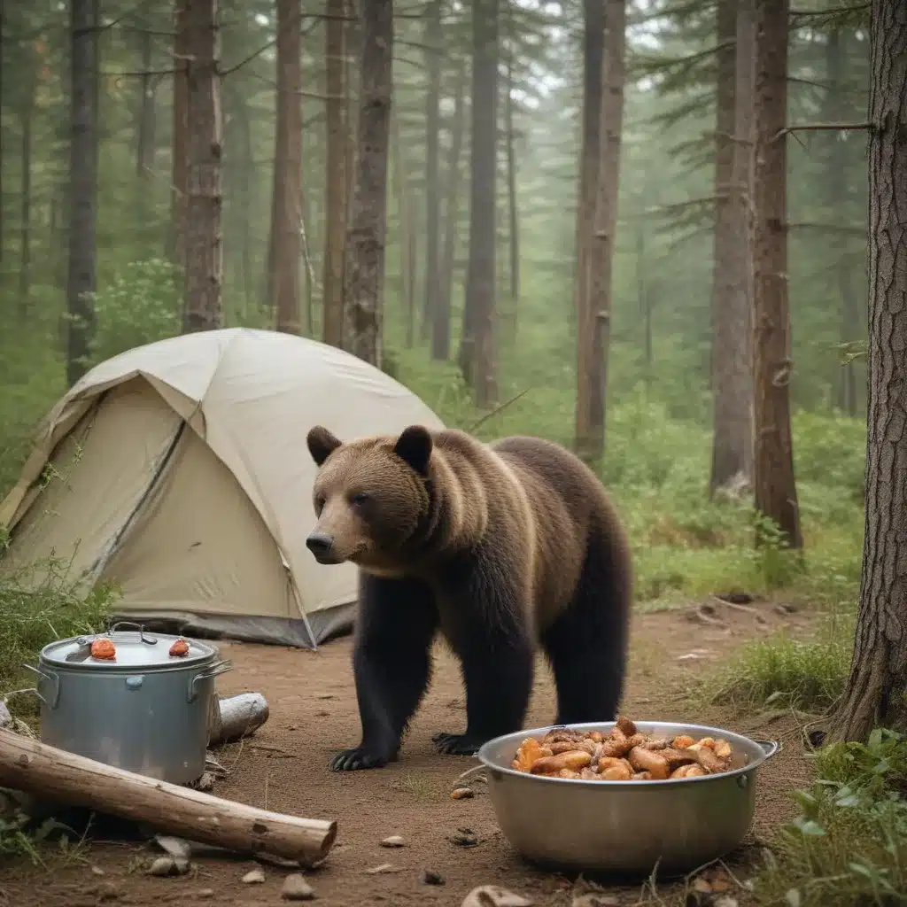 How to Keep Food Safe and Avoid Bears While Camping