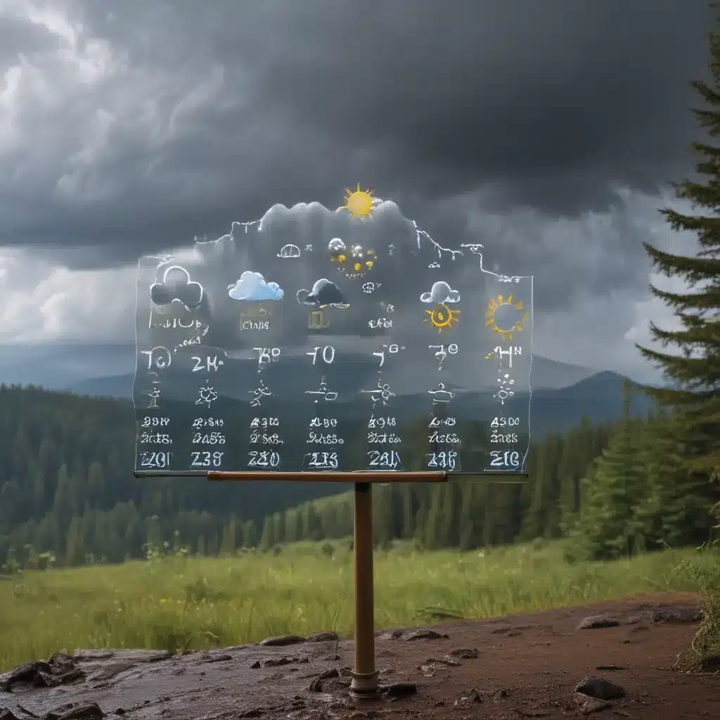 How to Read the Weather Forecast Properly When Camping