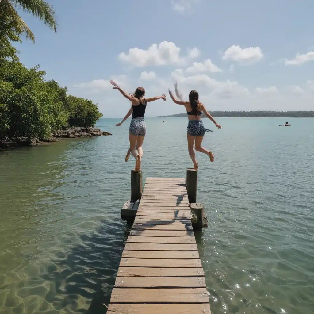 Jump in the Waters at Our Jetty