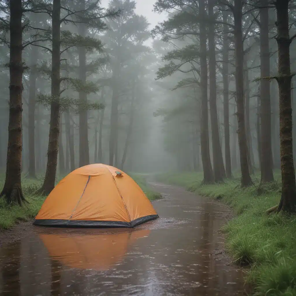 Keep Calm and Camp On: Managing Wet Weather