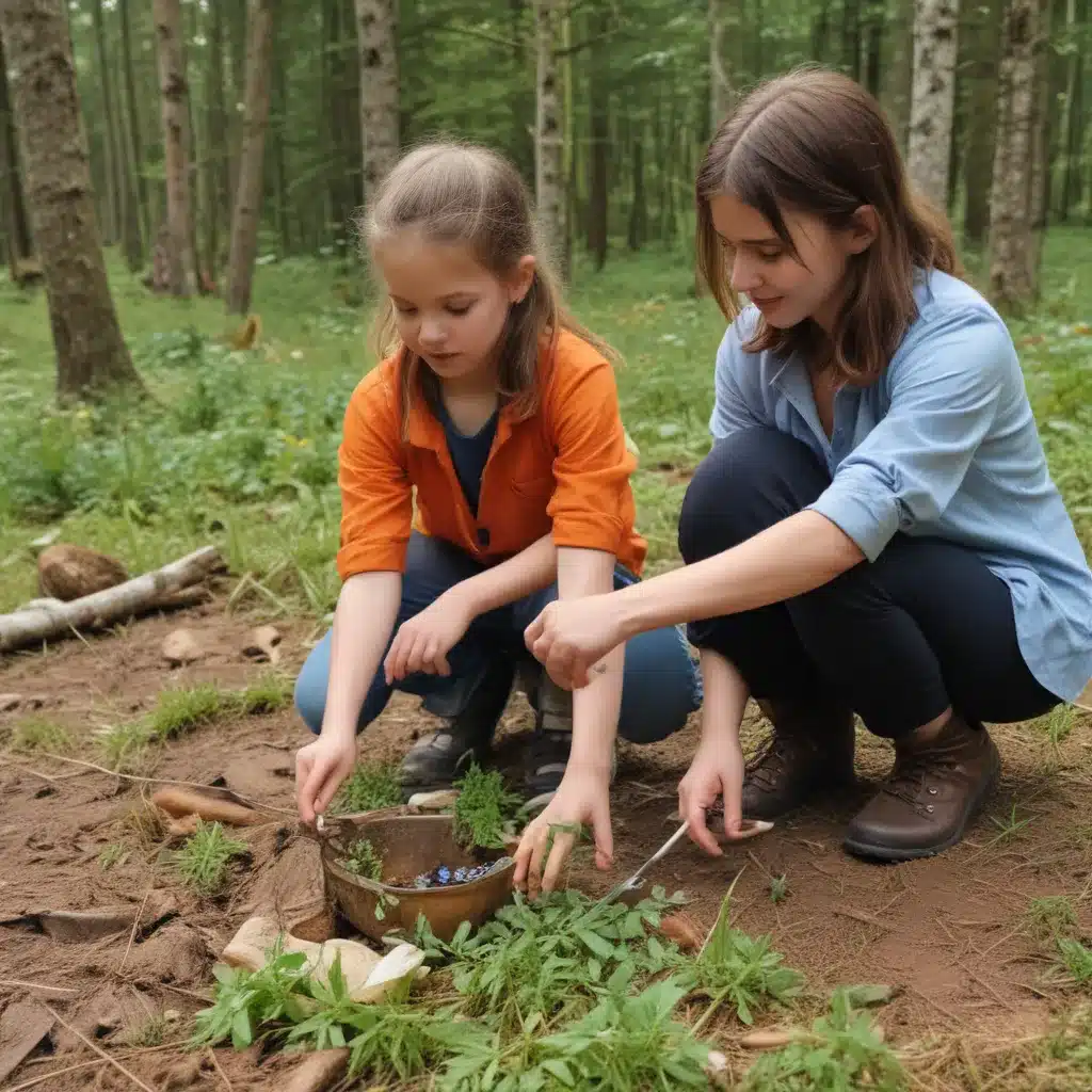 Learn Foraging Skills At Our Family Campsite