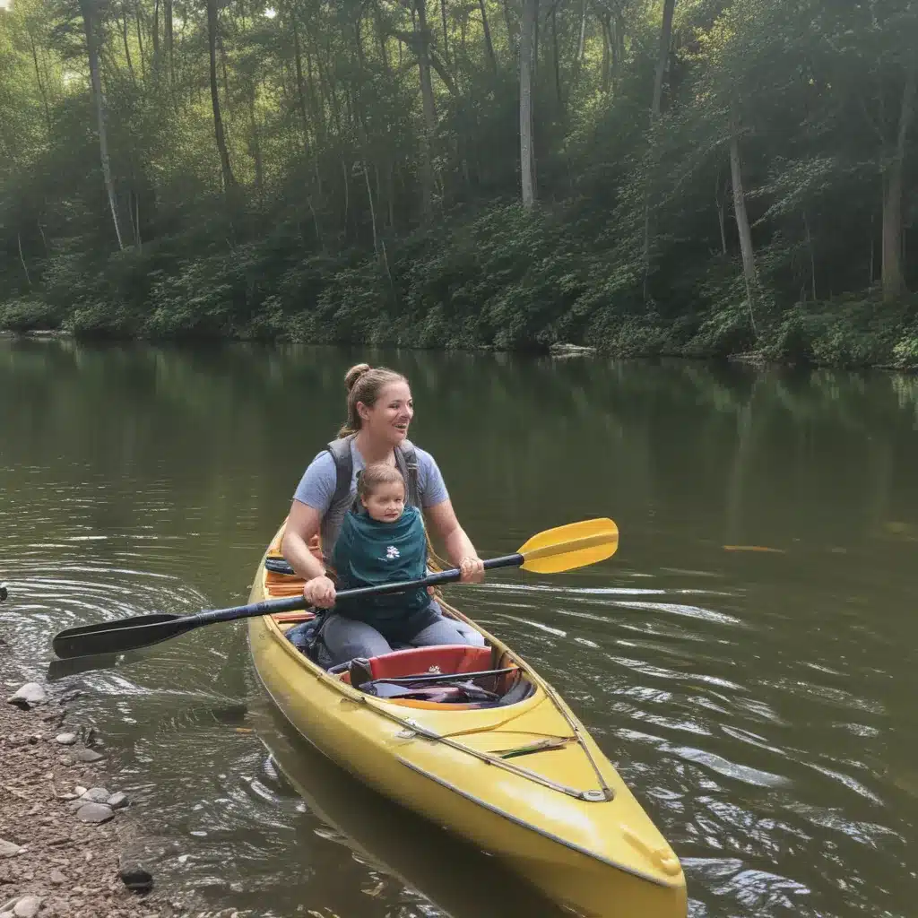 Learn to Canoe as a Family