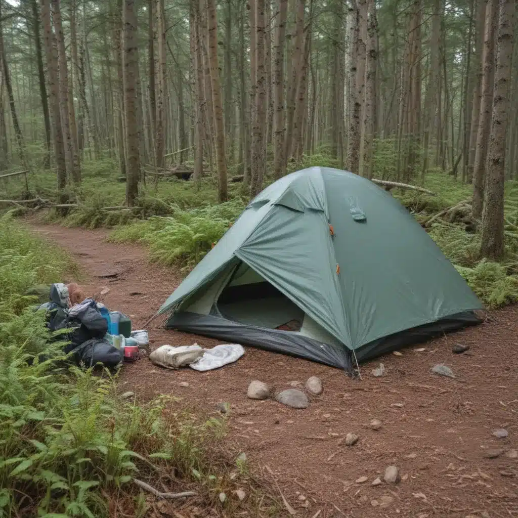 Leave No Trace Principles for Responsible Camping