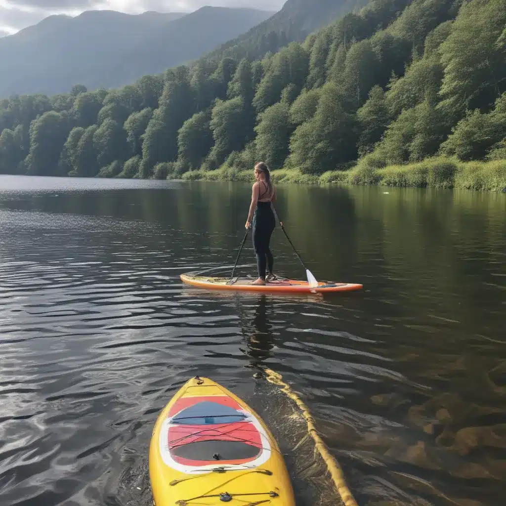 Loch Side Paddle Boarding with Stunning Views