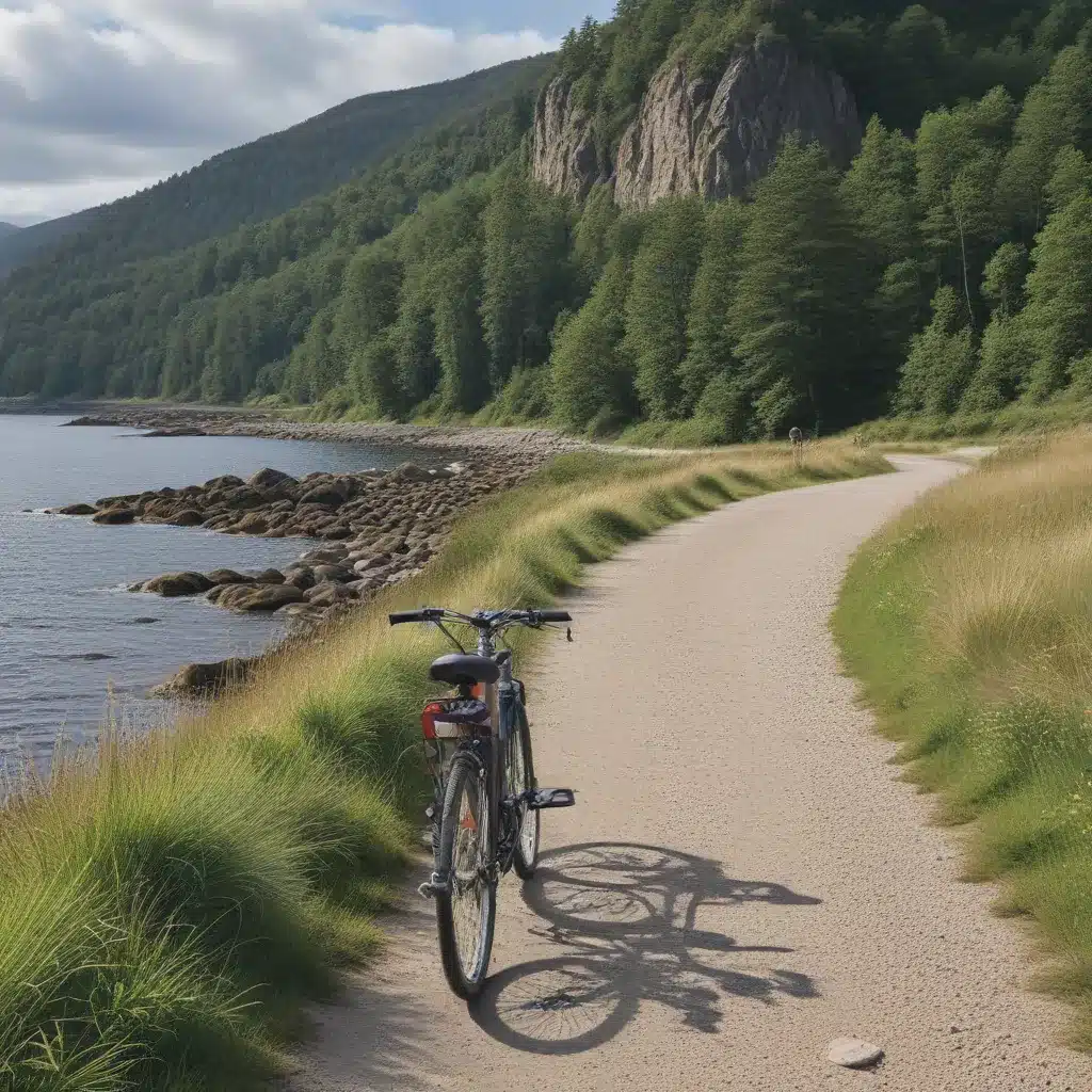 Lochside Cycle Route to Quiet Highland Beaches