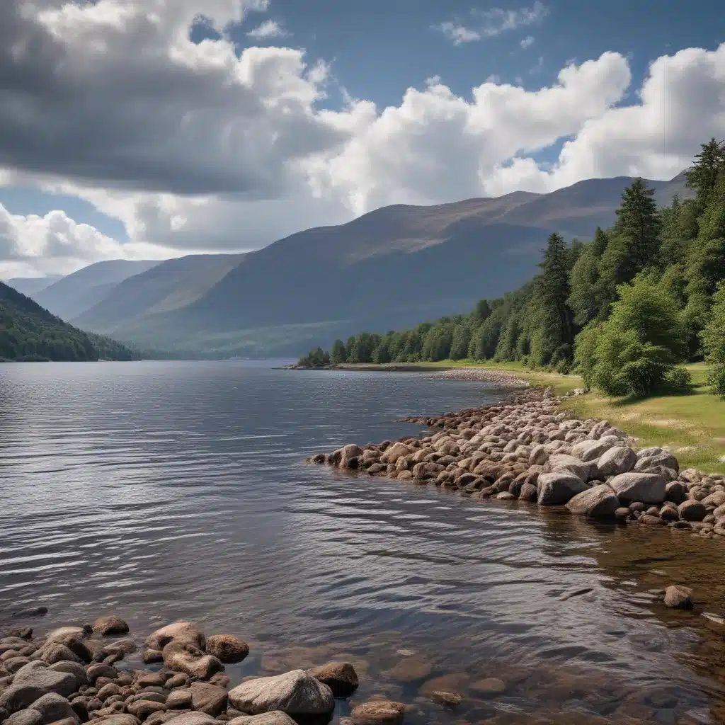 Majestic Mountain Views from the Shores of Loch Ness