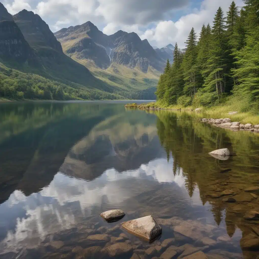 Majestic Mountain Vistas from Loch Shores