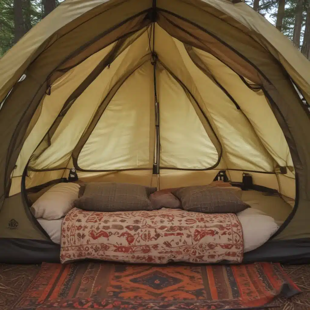 Maximizing Comfort in a Small Tent Space