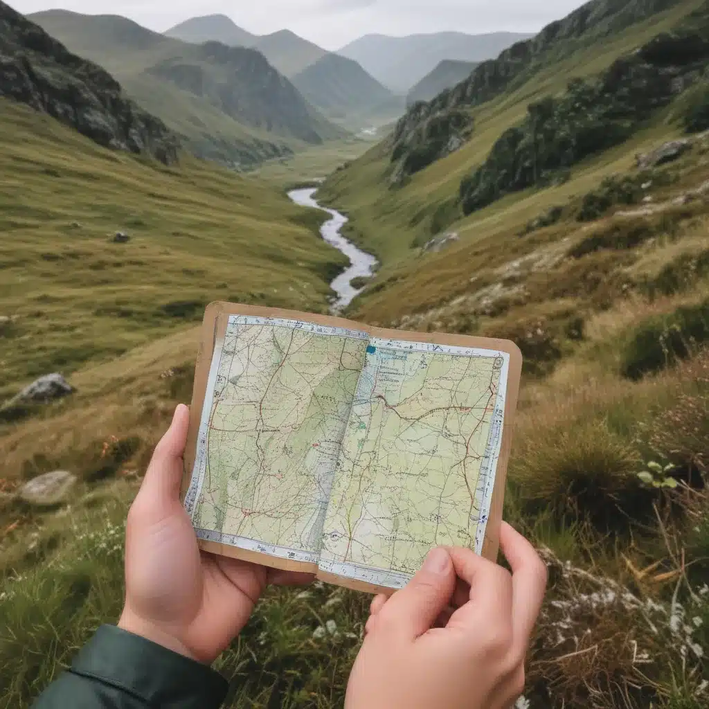 Navigation Skills with Natural Features in the Landscape