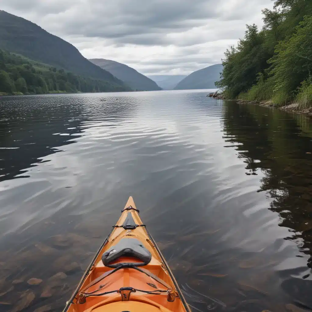 Paddle a Canoe on Calm Loch Ness Waters