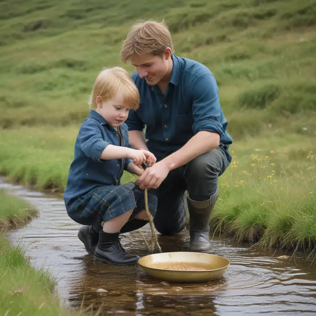 Panning for Gold: Scottish Highland Family Activities