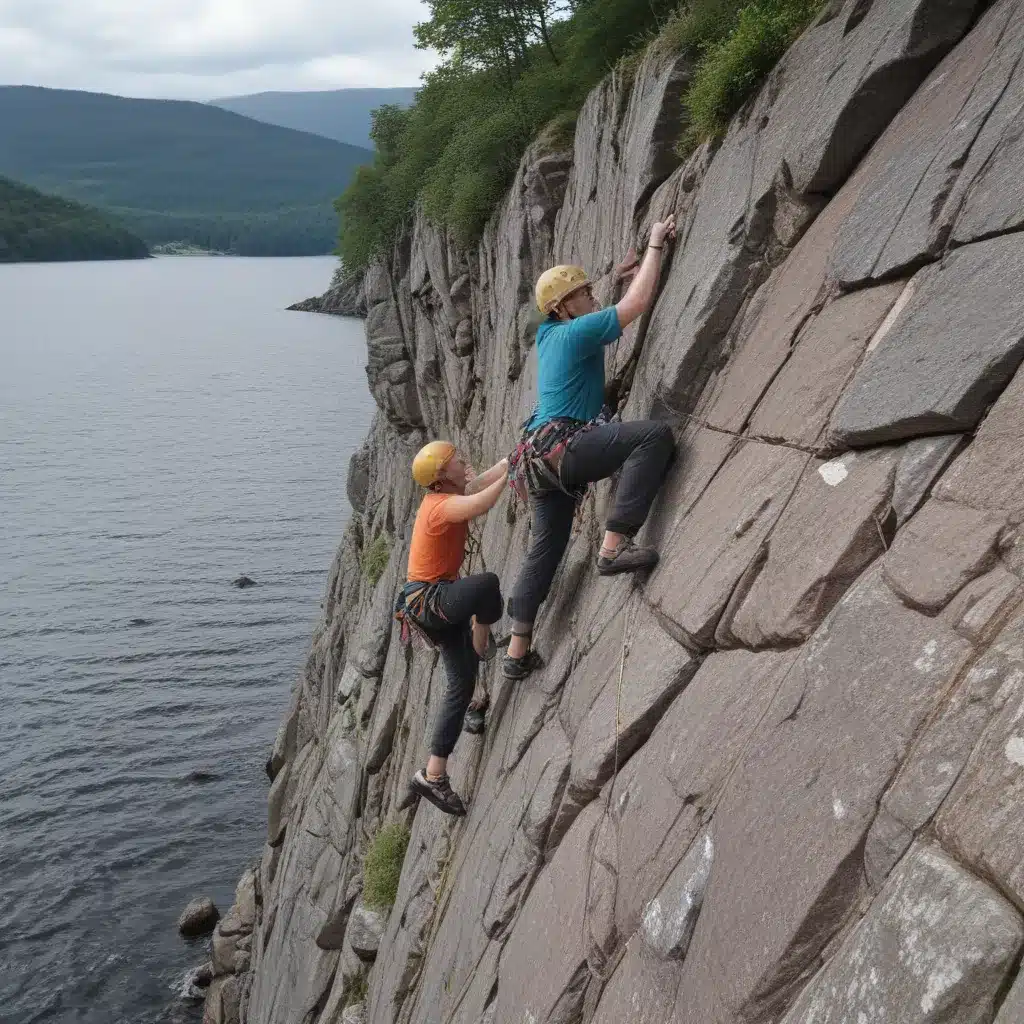 Rock Climbing Around Loch Ness