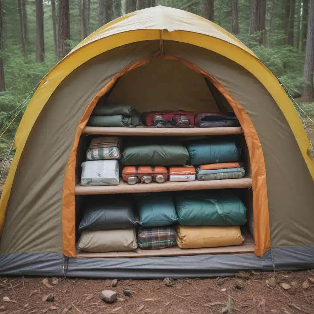 Saving Space: Camping Storage Ideas for Small Tents