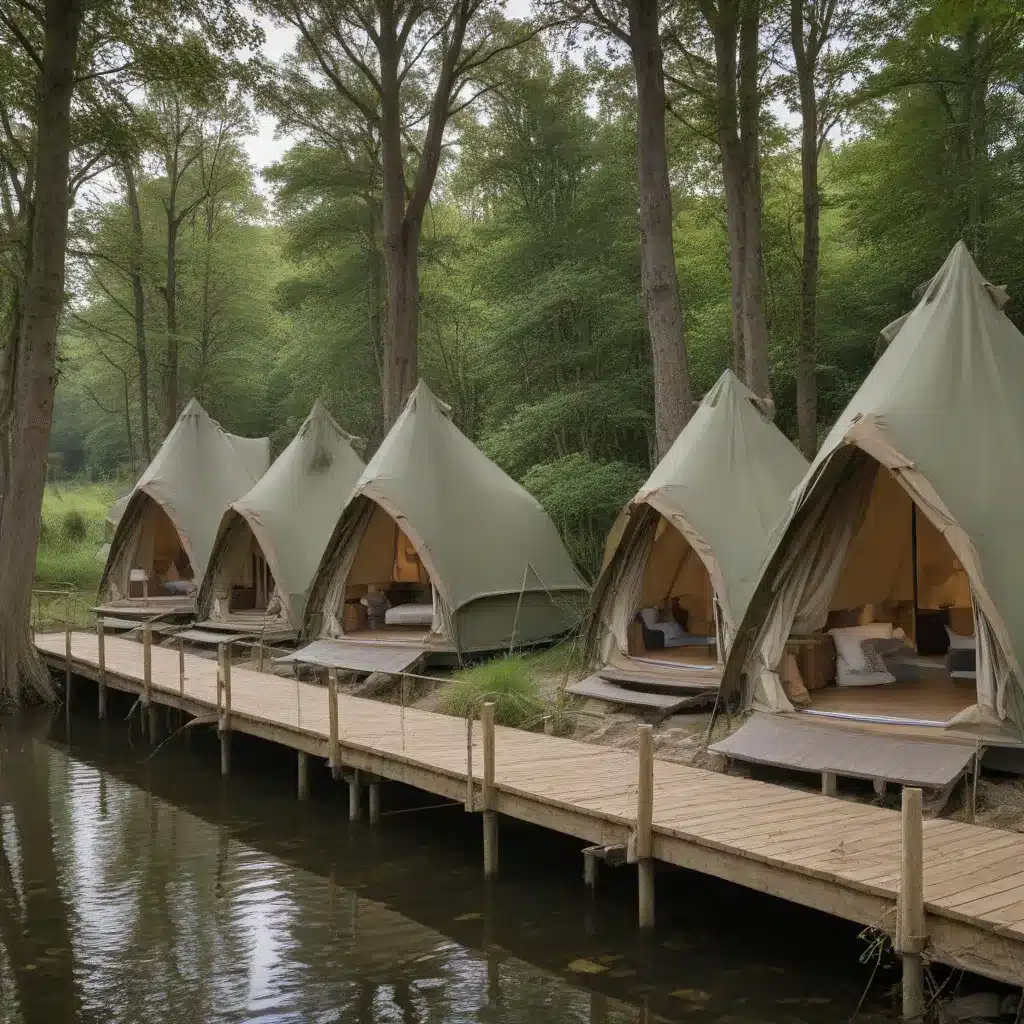 Sleep In Tents, Pods And Lodges At Our Lakeside Retreat