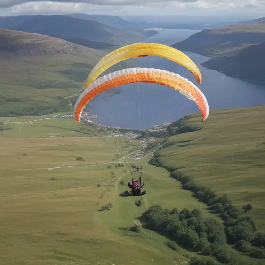 Soar Above the Scottish Highlands on a Paragliding Adventure