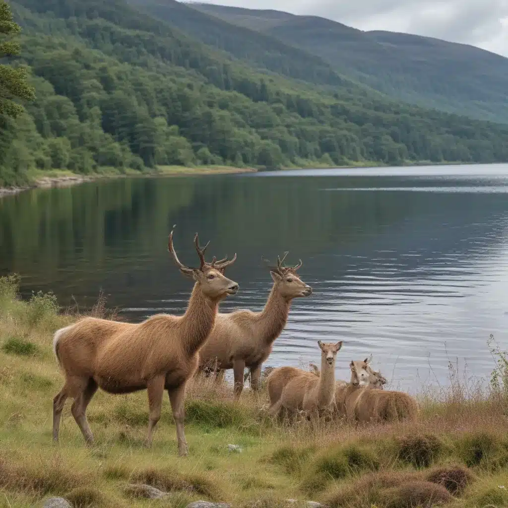 Spot Pristine Highland Wildlife around Loch Ness