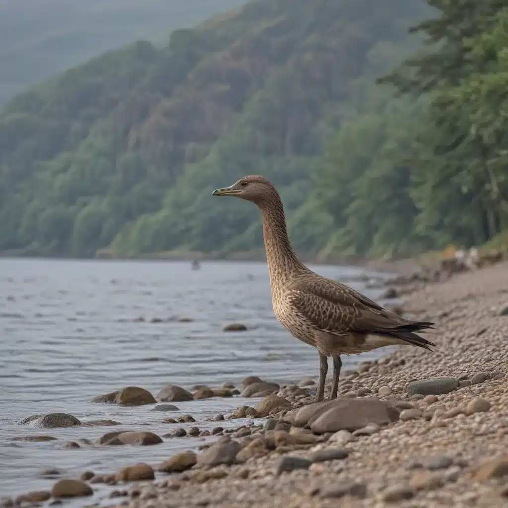 Spotting Rare Birds on the Shores of Loch Ness