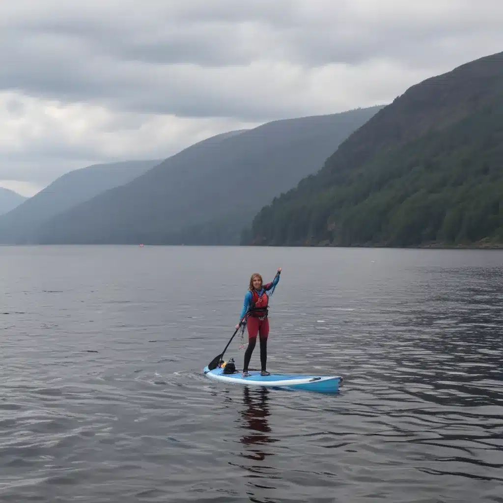 Stand Up Paddleboard Thrills on Loch Ness