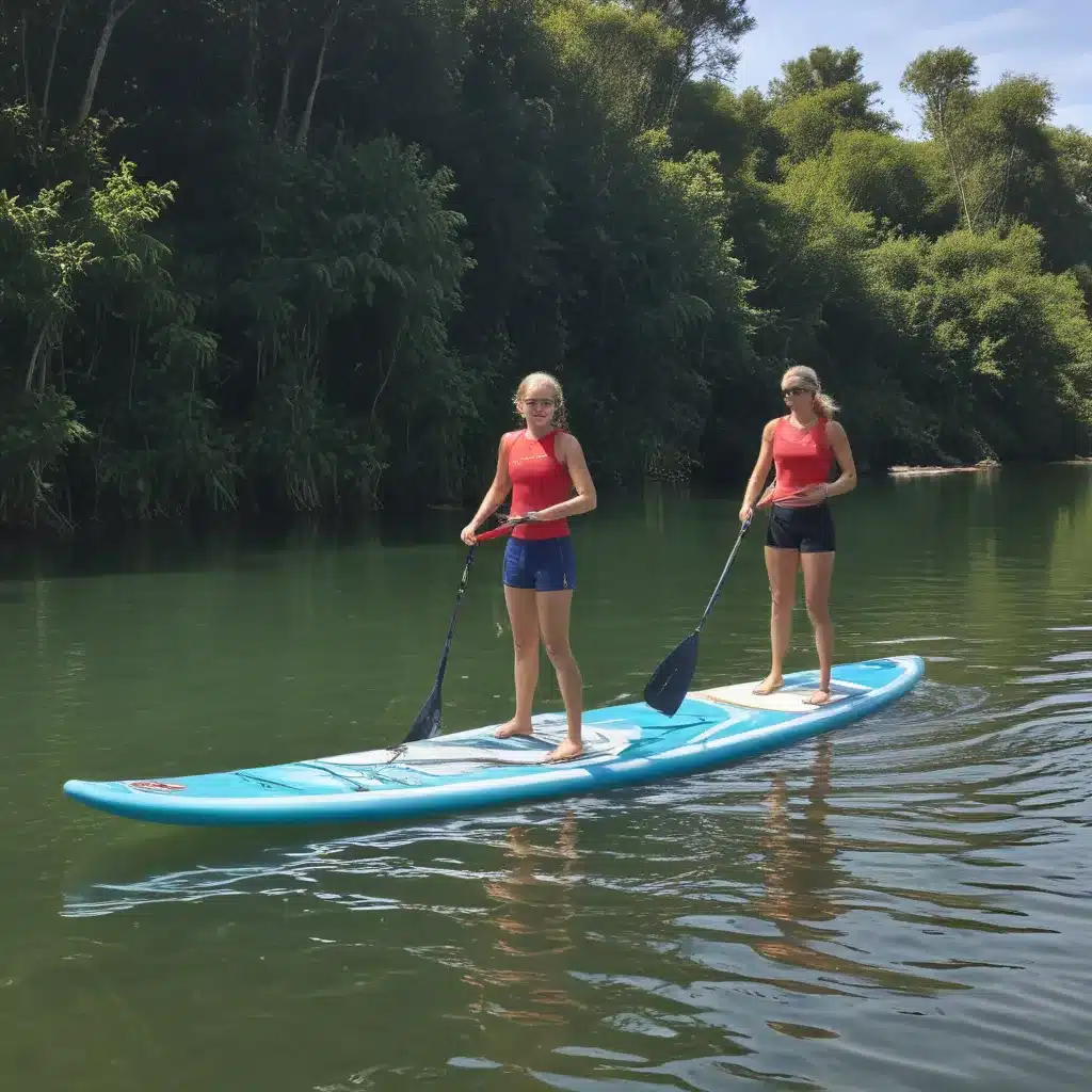 Stand Up Paddleboarding as a Family