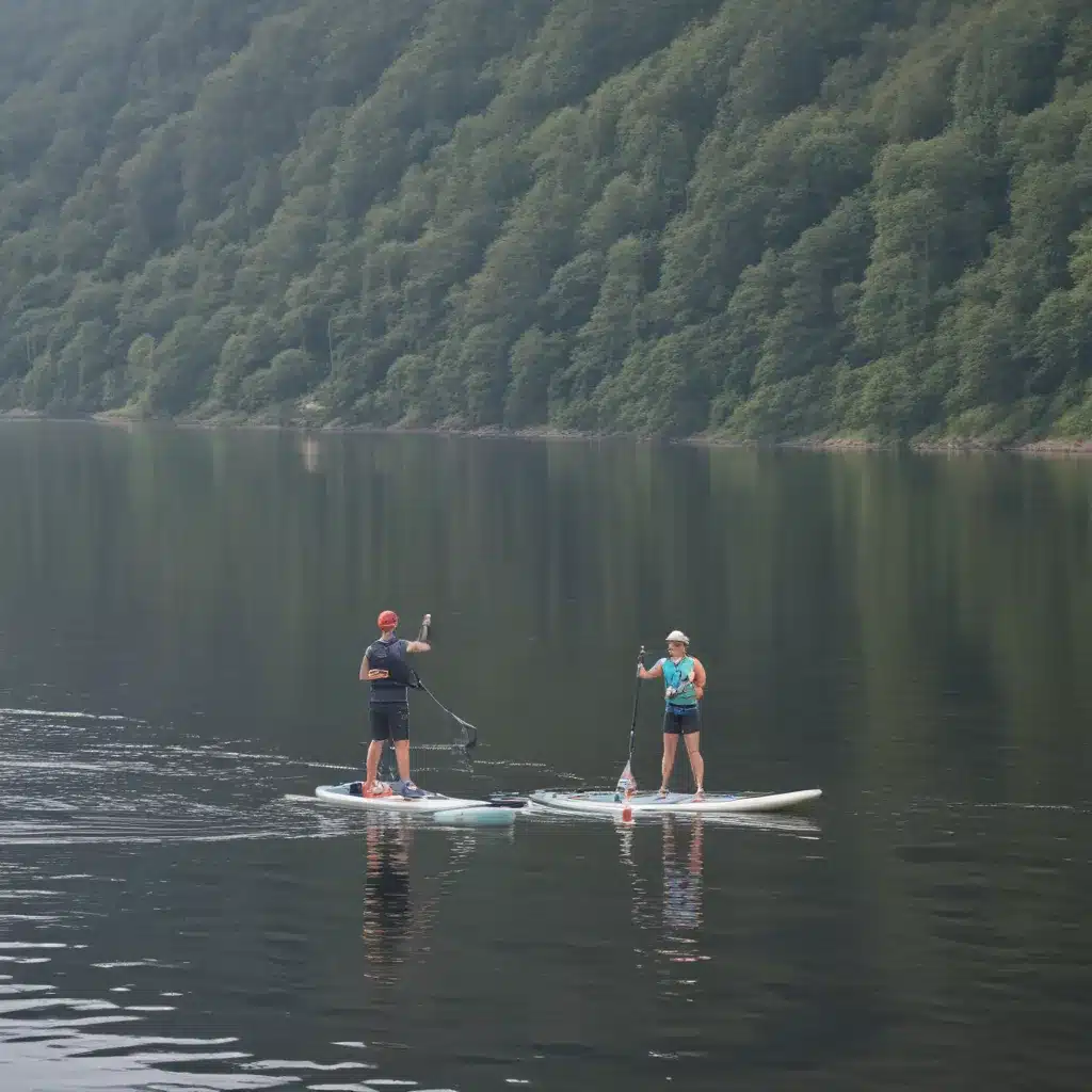 Stand Up Paddleboarding on Loch Ness