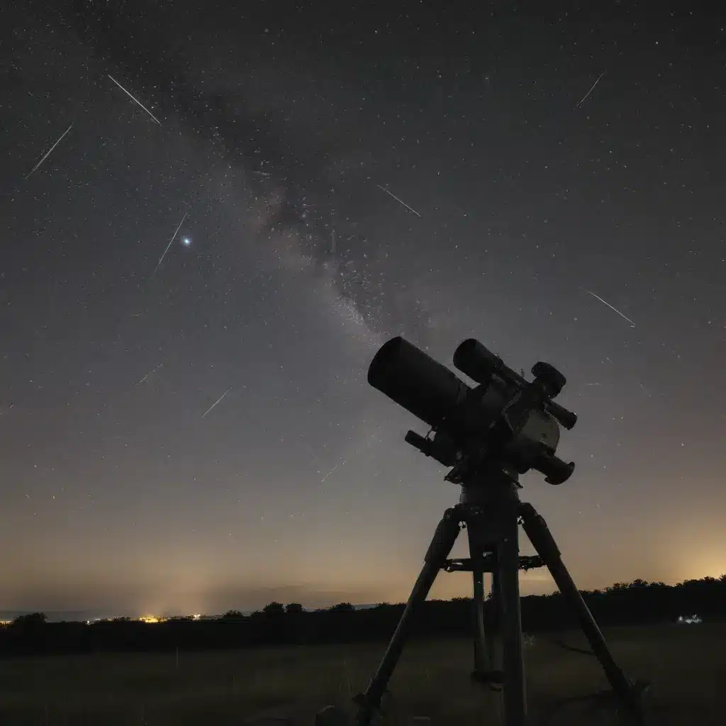 Stargazing and Spotting Meteors and Satellites