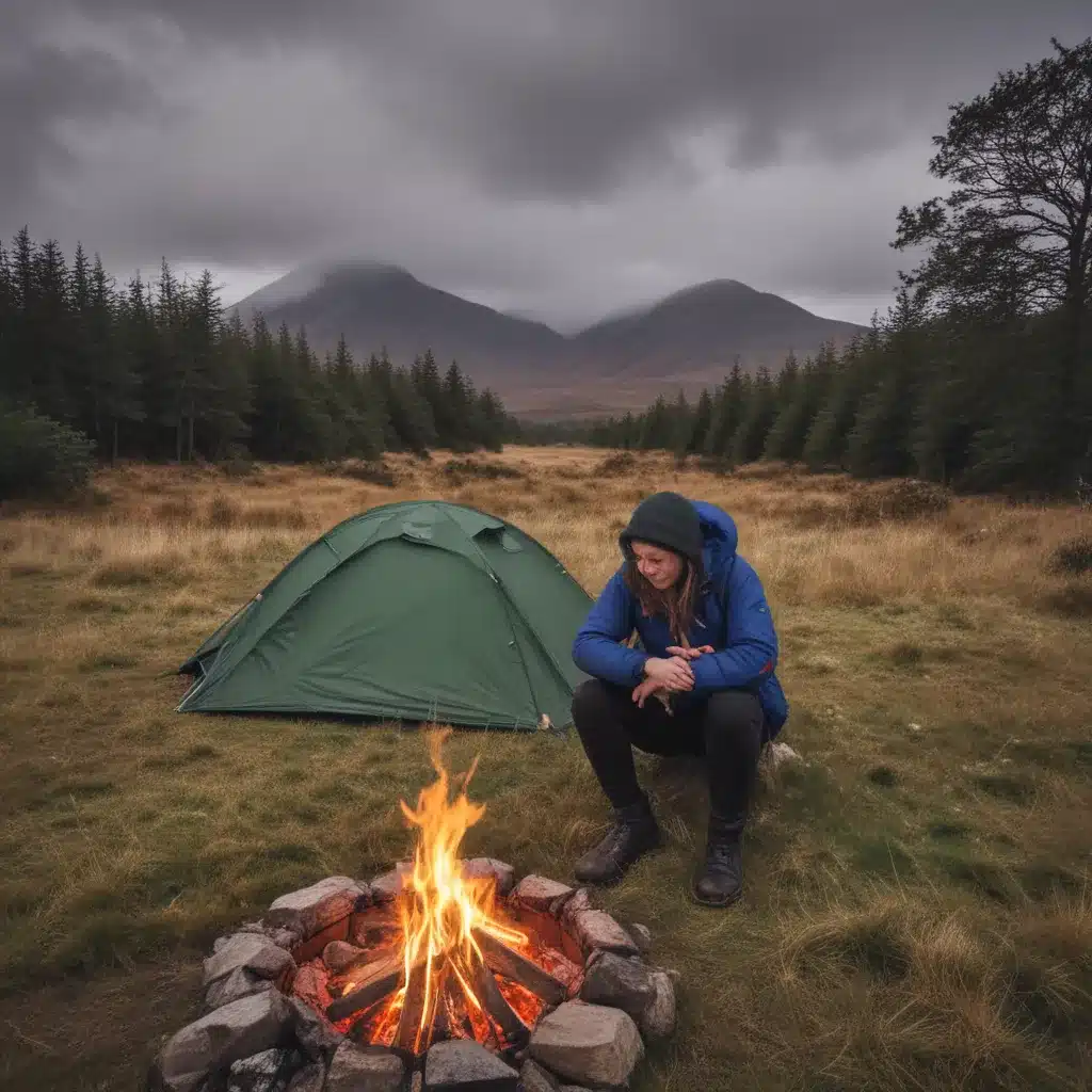 Staying Warm While Camping in Scotland