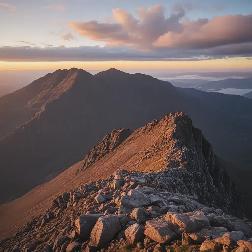 Sunrise Over Ben Nevis Summit