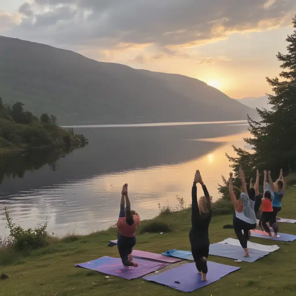 Sunrise Yoga with Views of Loch Ness